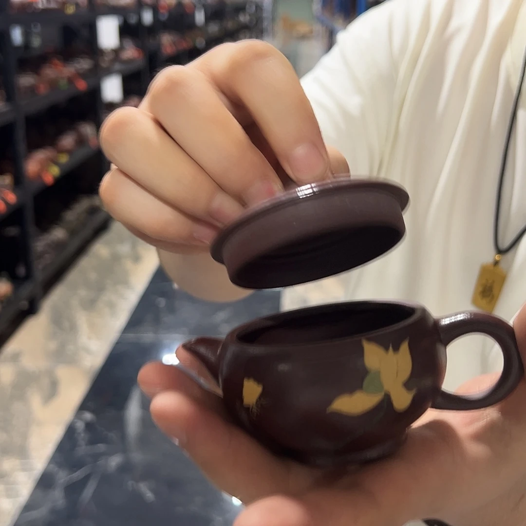 茶壶紫砂紫砂壶紫砂茶宠茶叶罐