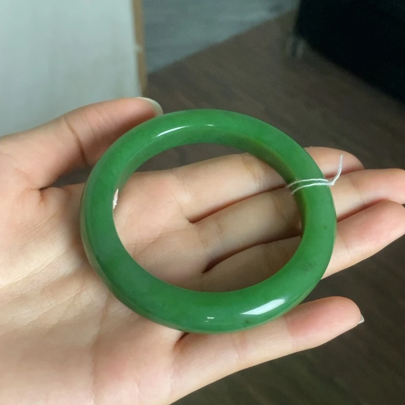 【闪购商品】未镶嵌手镯和田玉（碧玉）