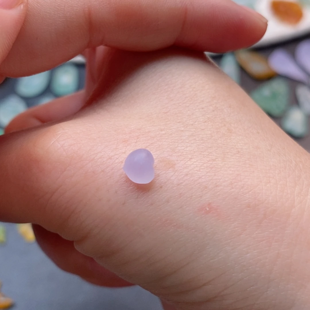 阿***臻定制翡翠未镶嵌爱心