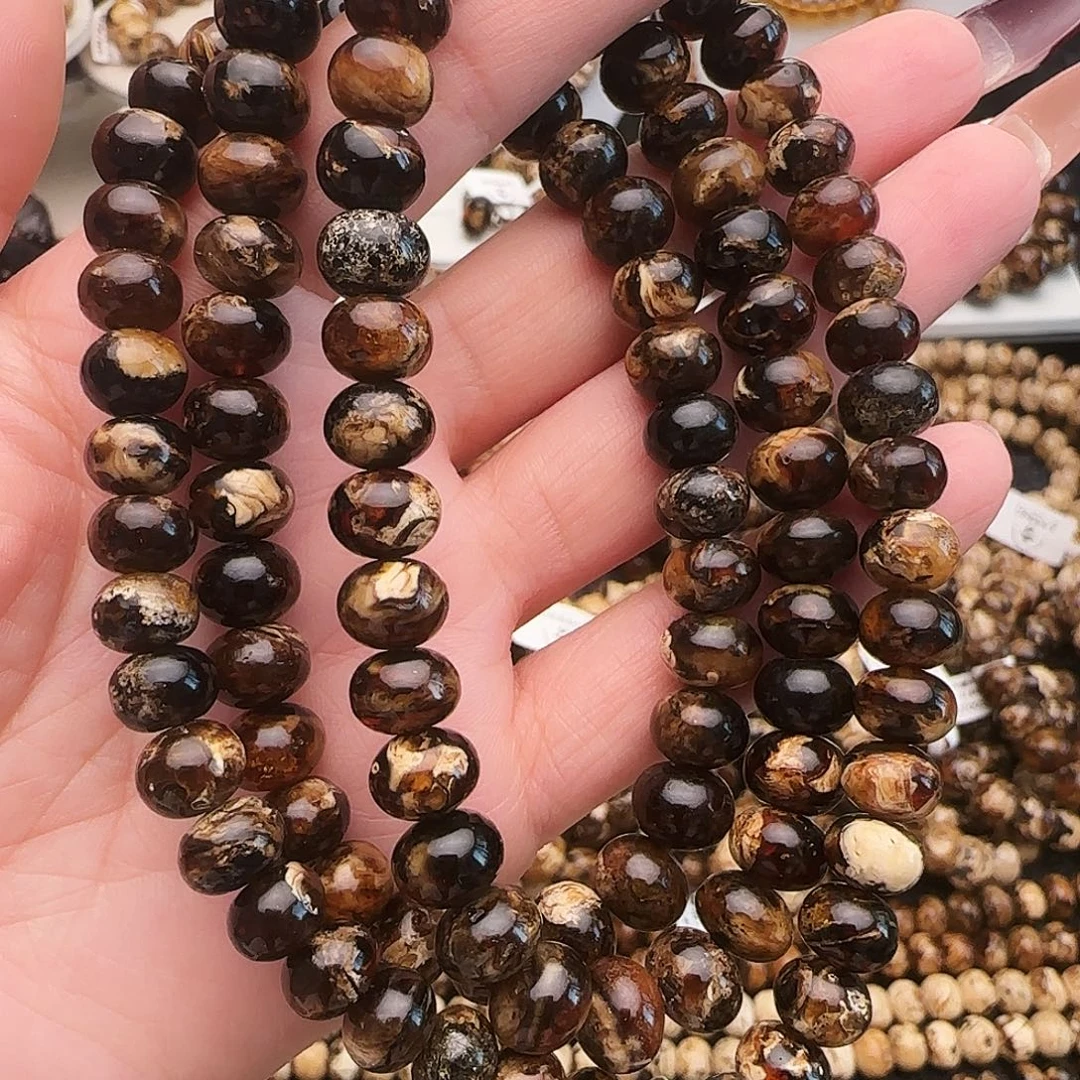 用***6琥珀未镶嵌手链抚顺琥珀