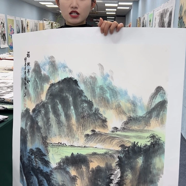 国画纯手绘国画作品大漏啦！