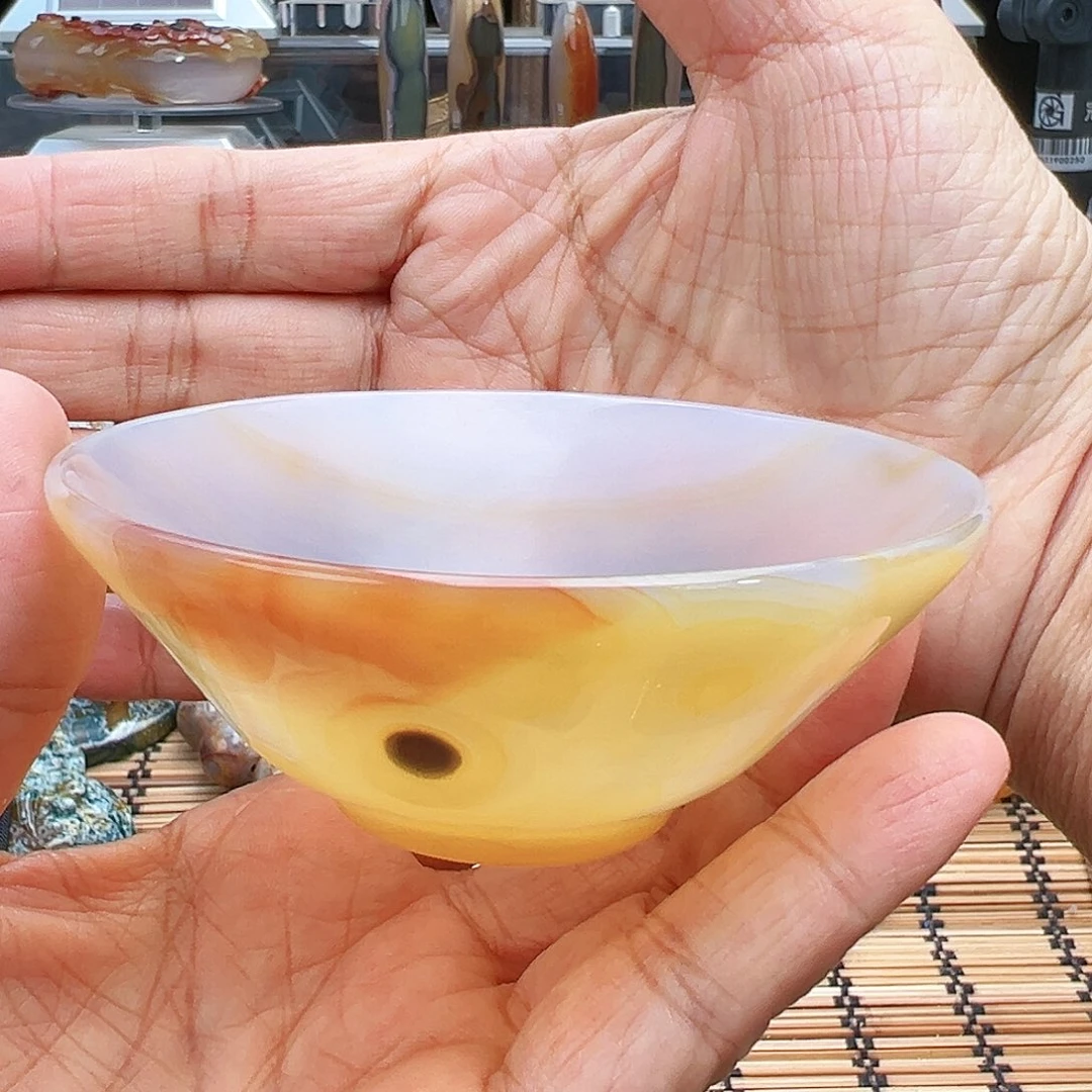 未镶嵌玛瑙/玉髓珠宝半成品