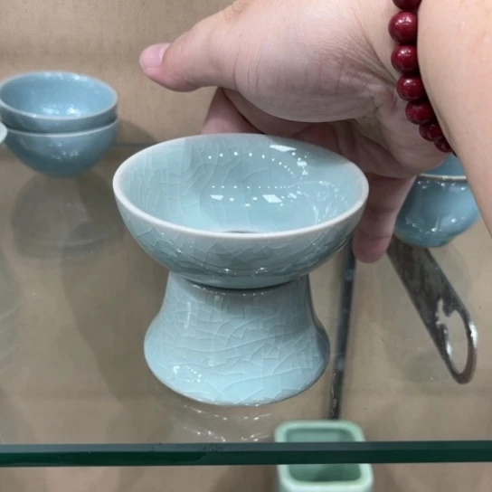 瓷片陶瓷茶具汝瓷茶具