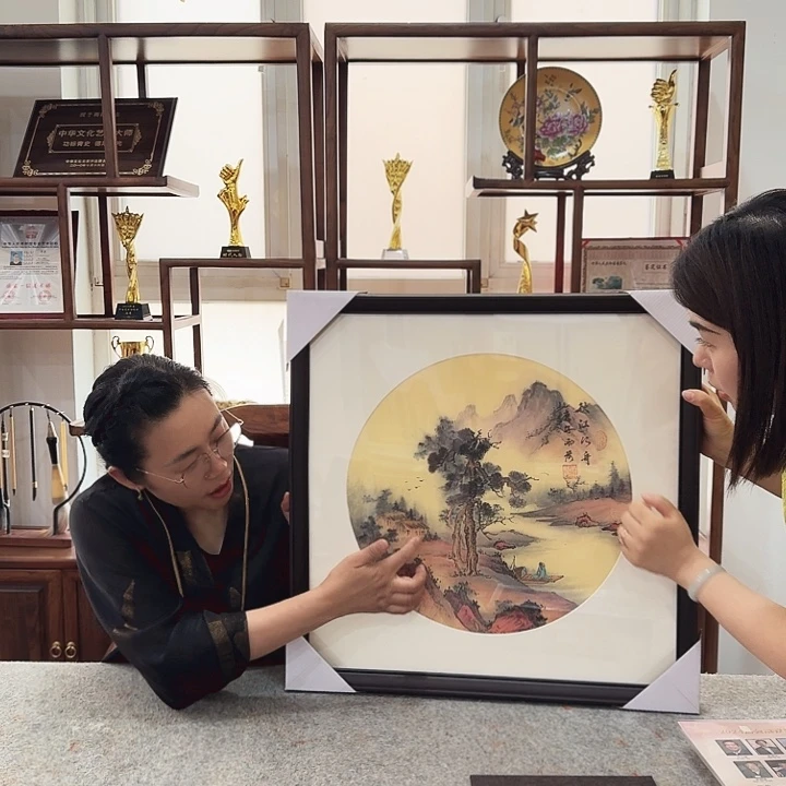 国画雨荷老师精品国画