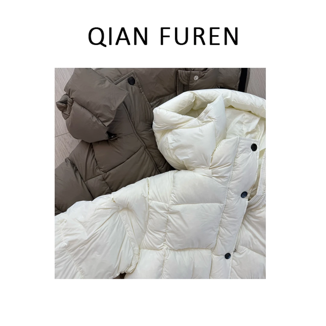 【长款拉达】秋冬25ss连帽长款面包服厚款羽绒服