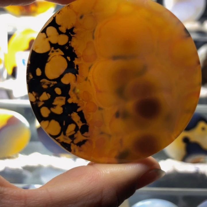 合金玛瑙/玉髓珠宝奇石13