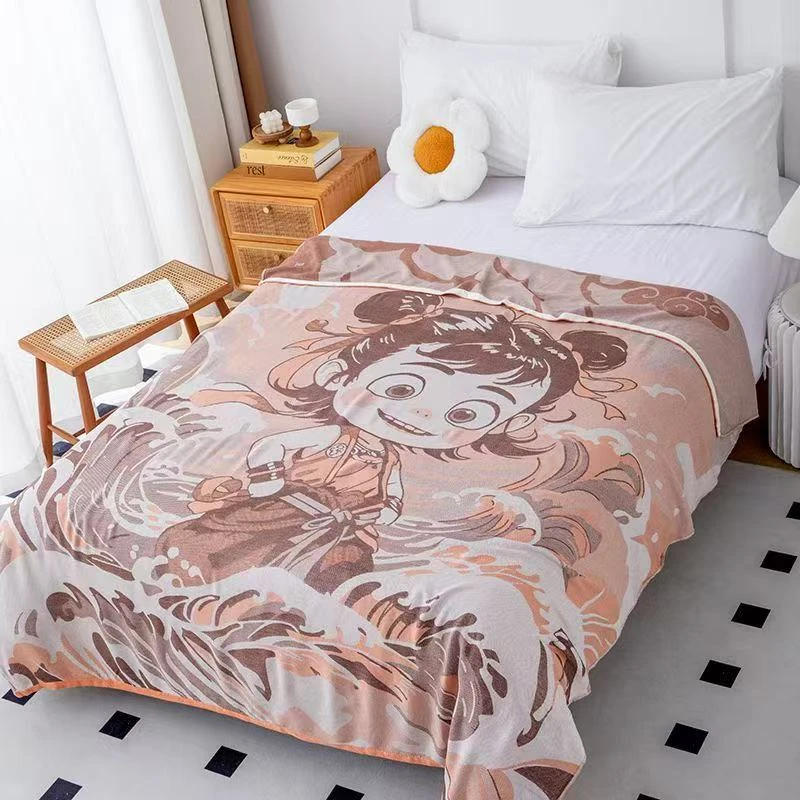 150*200竹纤维冷感毯亲肤柔软透气可机洗