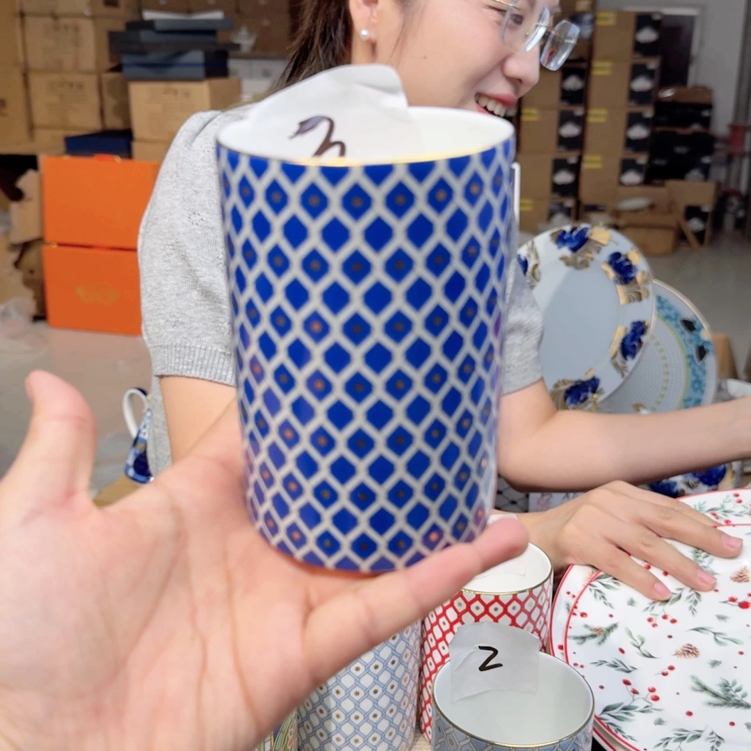 致***春骨瓷马克杯370ml一个外贸骨瓷