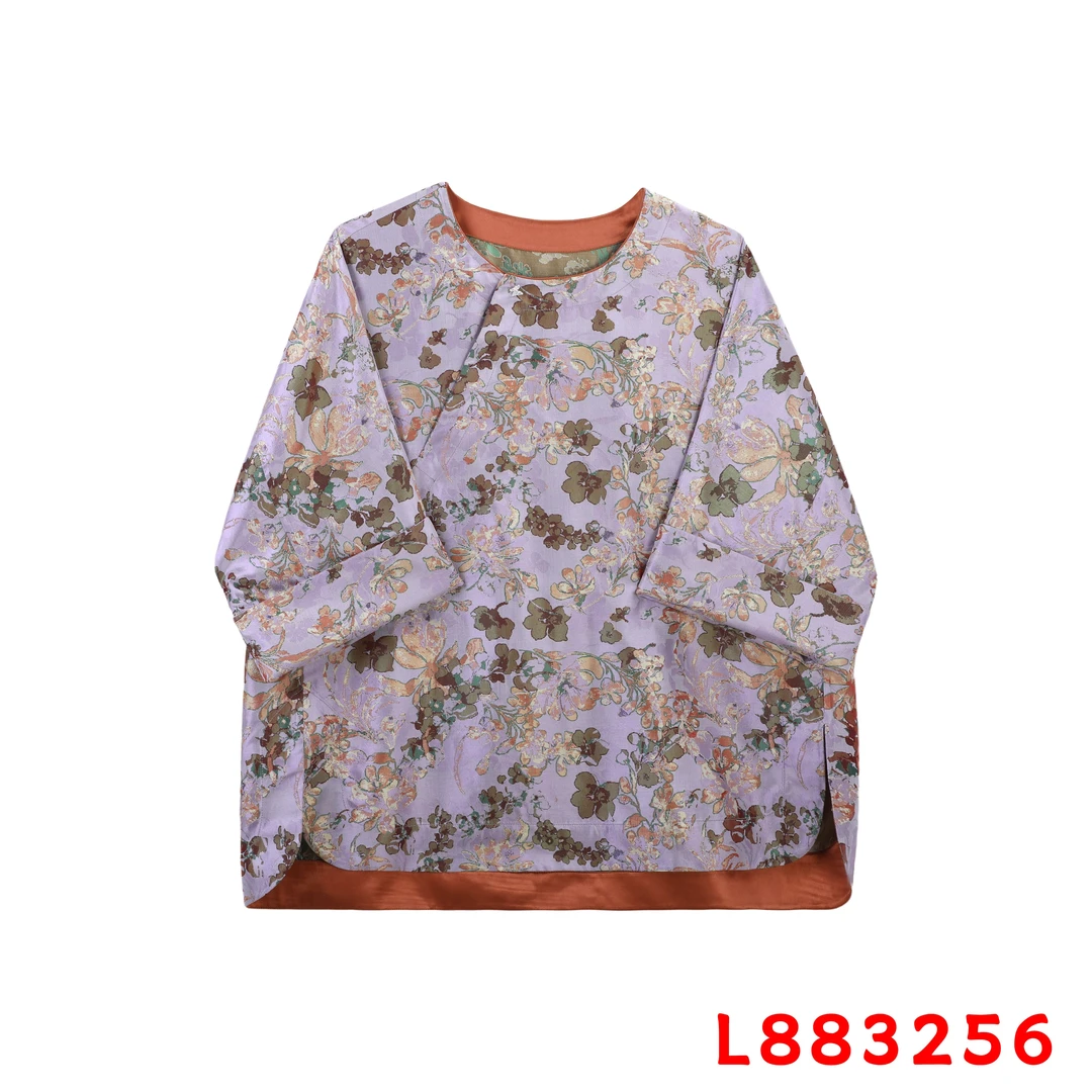 【粉丝专享】缠枝花蜀锦上衣  883256