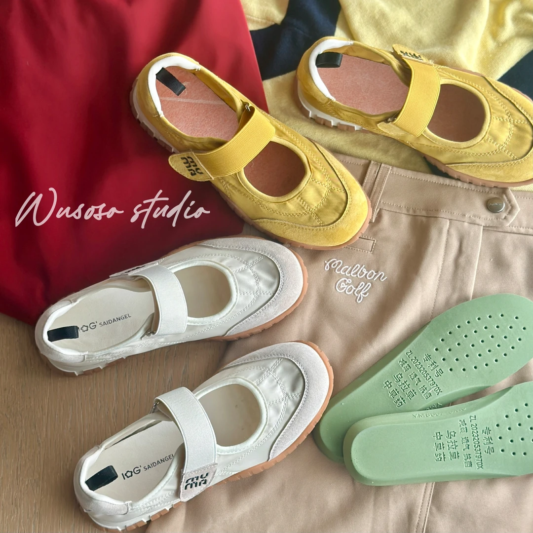 【soso】25ss｜早春必入学院复古小厚底玛丽珍鞋