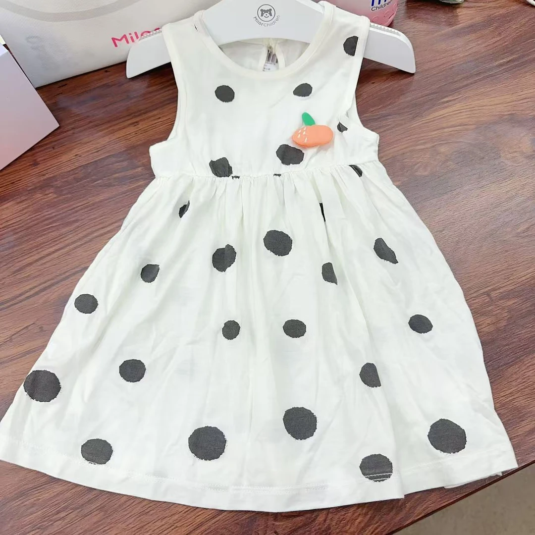 米le熊新款女童飞翔梦境背心裙3209