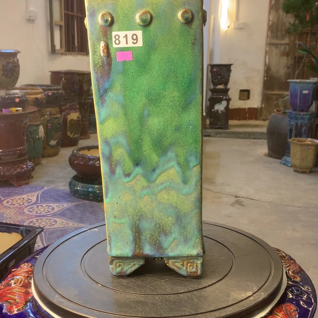 石湾纯手工高温盆王****1819