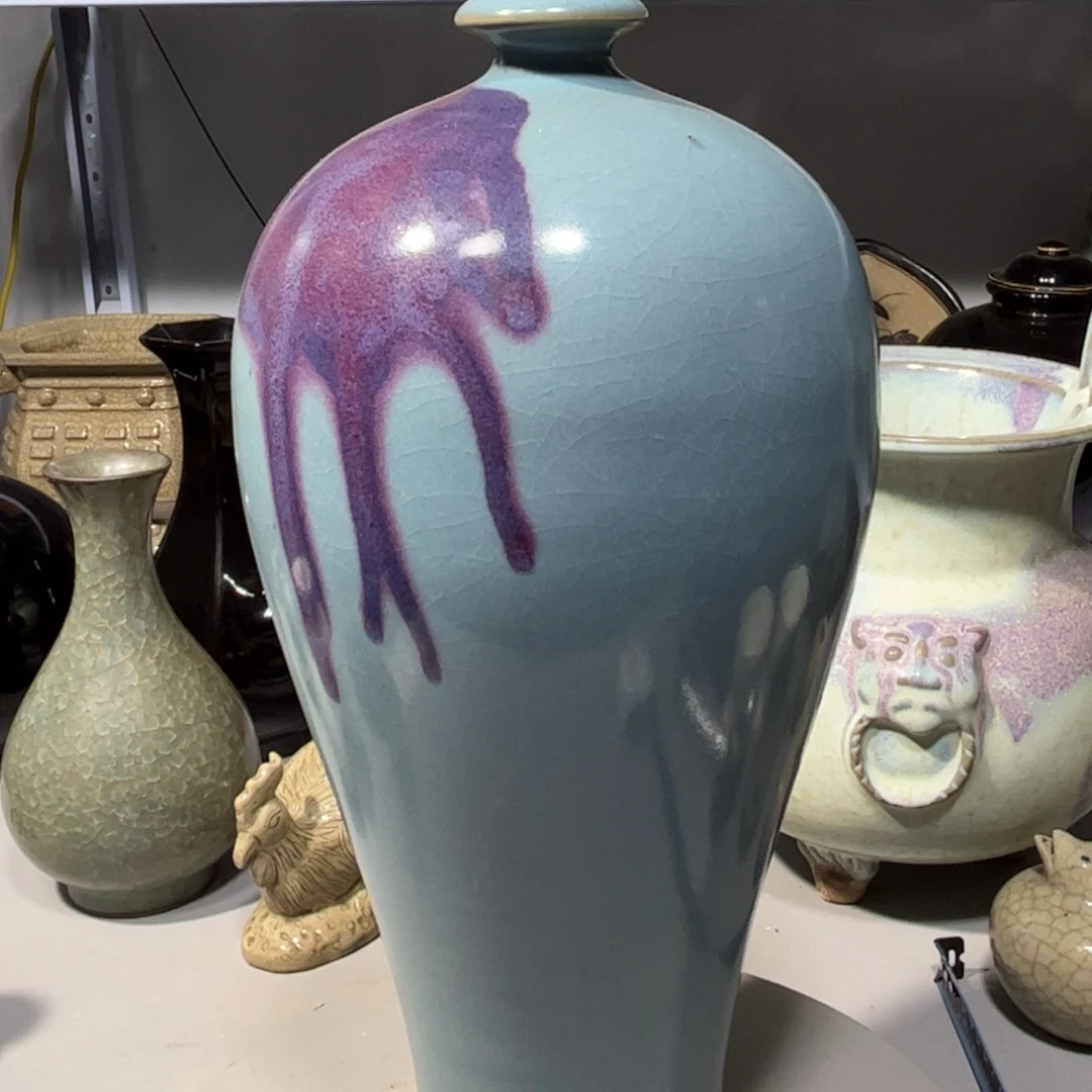 瓶钧窑瓶子品相完美