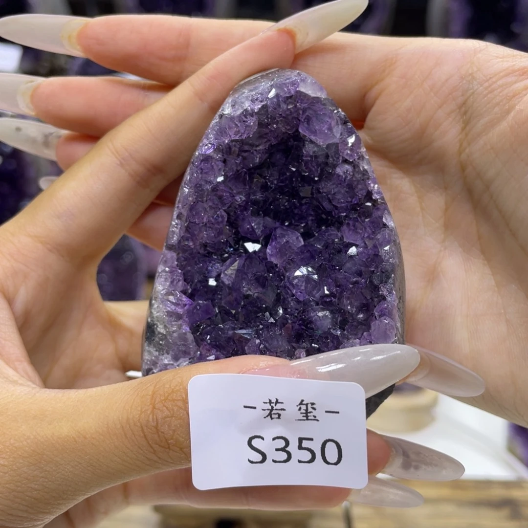 未镶嵌紫晶大型摆件（非配饰）乌拉圭紫水晶摆件S350