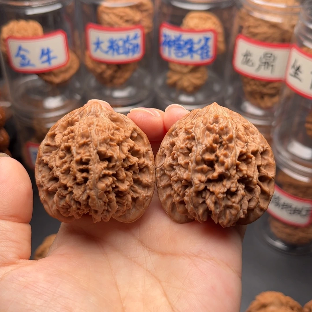 把件文玩核桃44满天星