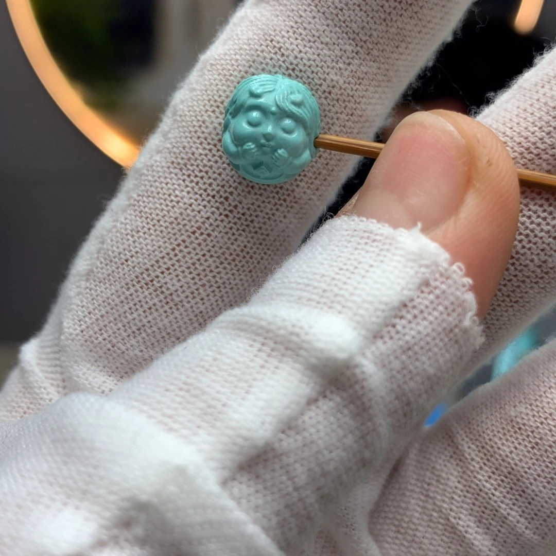 绿松石挂件未镶嵌