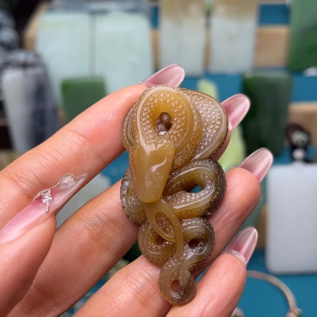 和田玉挂件未镶嵌