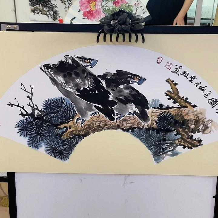 国画张圣敏先生纯手绘作品
