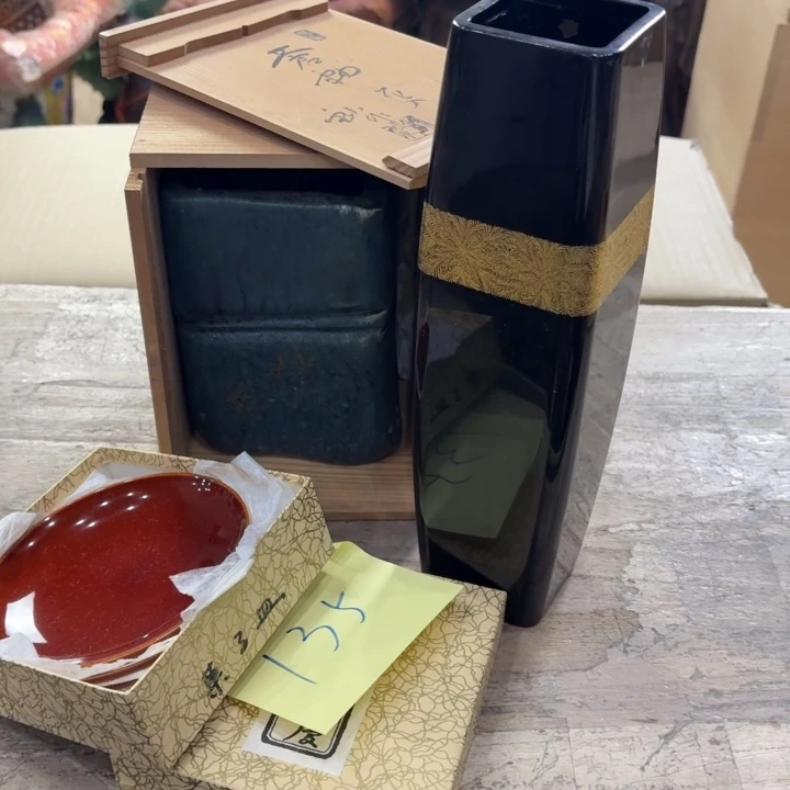 陶瓷古美术置物摆件