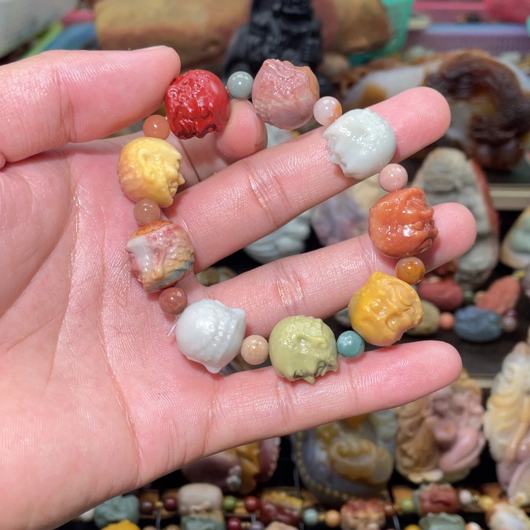 石英质玉未镶嵌手串