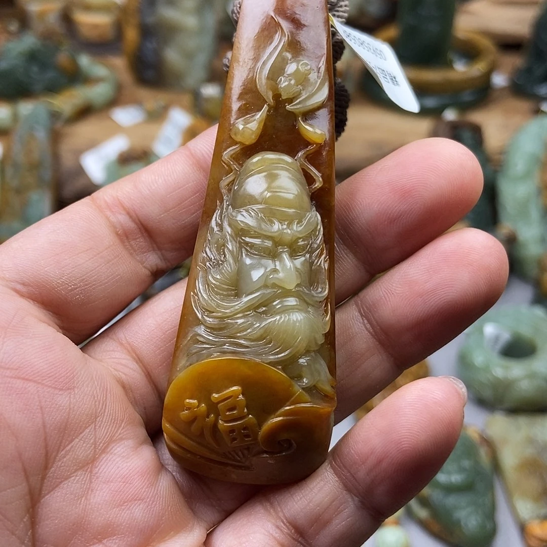 老***董岫岩河磨玉（透闪石质玉）未镶嵌珠宝奇石