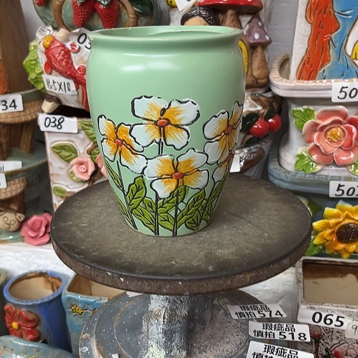 粗陶材质多肉花盆