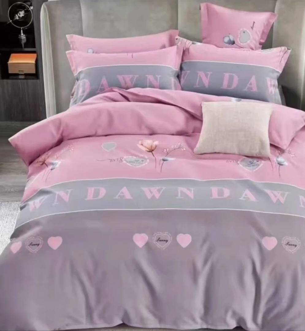 【双人床单花恋心语】加厚牛奶棉秋冬保暖加绒舒适斜纹加密床单