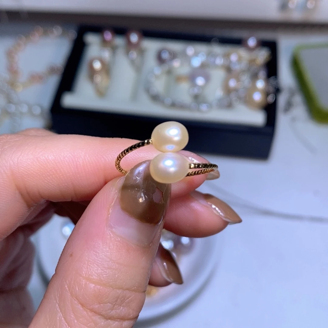 【闪购商品】淡水珍珠戒指未镶嵌