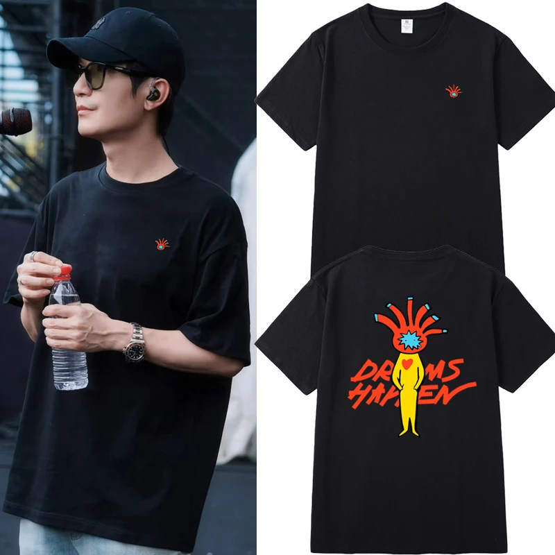 陈楚生演唱会同款荒芜之境巡六毛周边短袖T恤男女纯棉应援上衣服