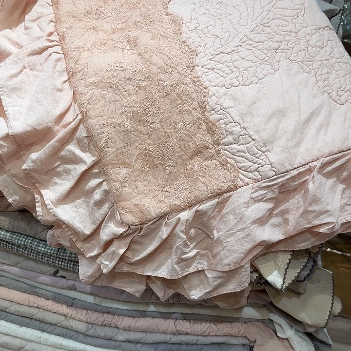 吨***，棉孤品枕套一对26.6