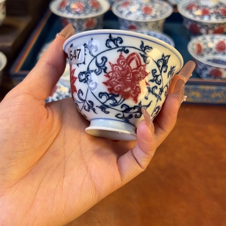 瓷片景德镇陶瓷手工手绘