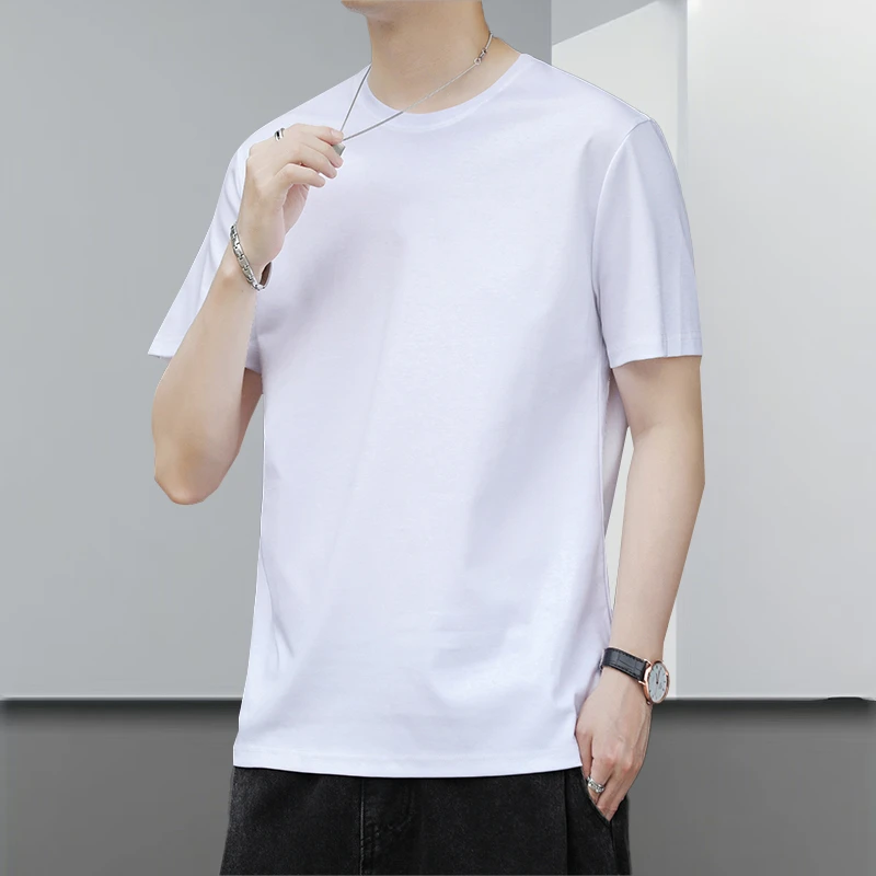 【直播间专享】新疆230g重磅纯棉圆领T恤