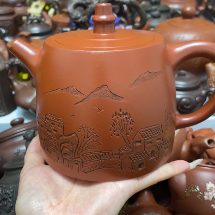 酷***蛋茶壶紫砂紫砂艺术作品