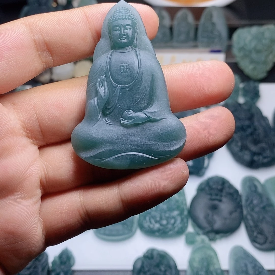 定制翡翠未镶嵌阿米