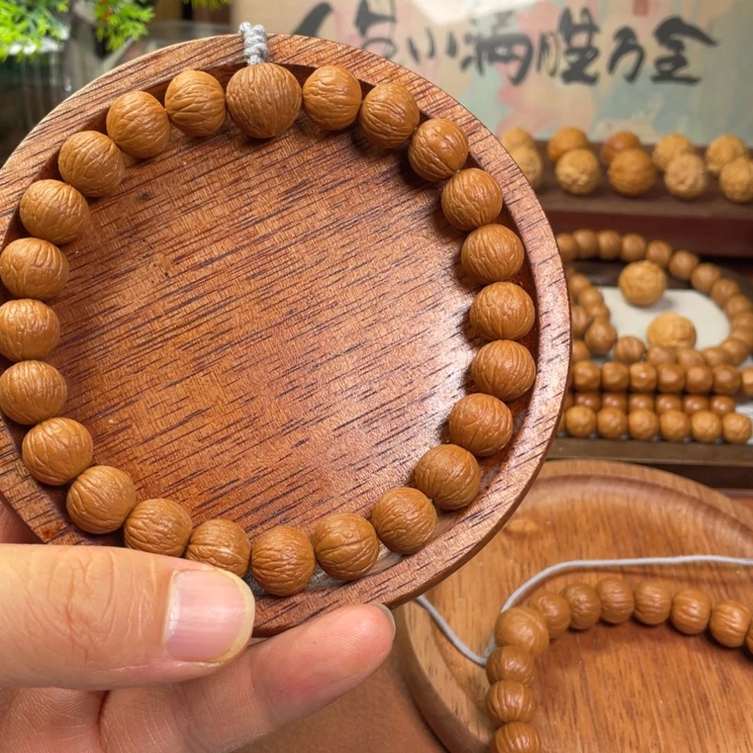 好***在手串猴头核桃凤羽
