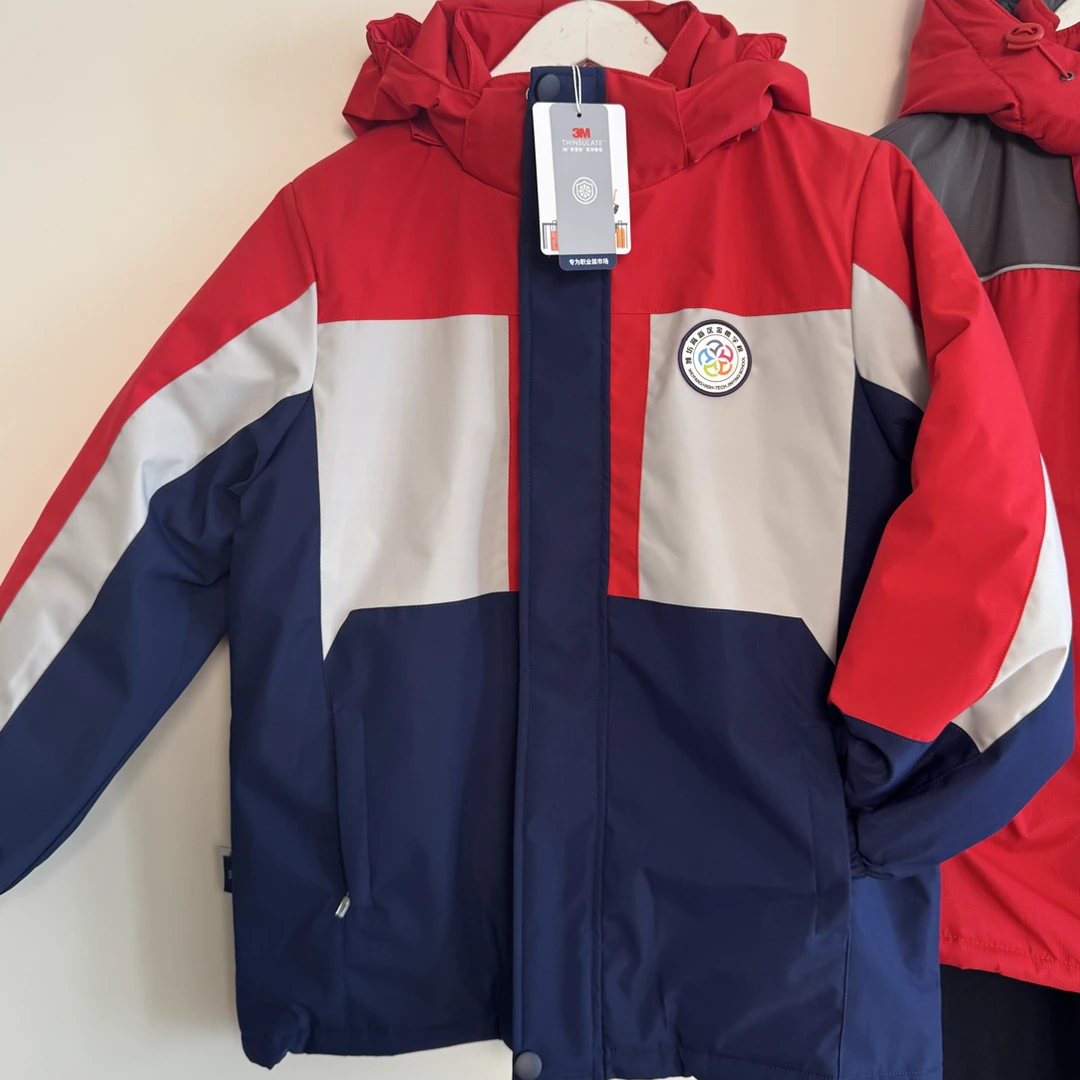 潍坊高新区金樱学校冬季棉服冲锋衣上衣