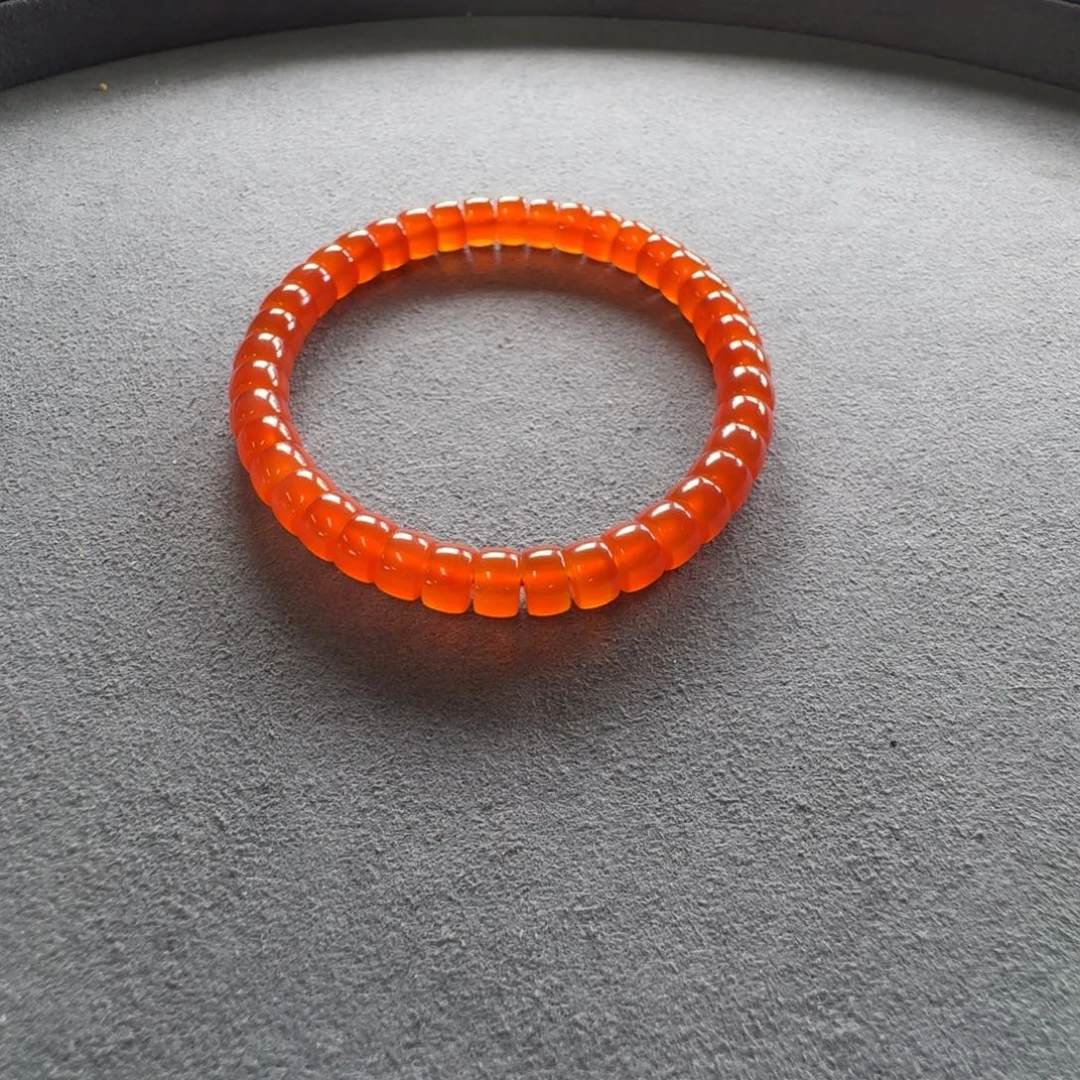 南红玛瑙未镶嵌手串