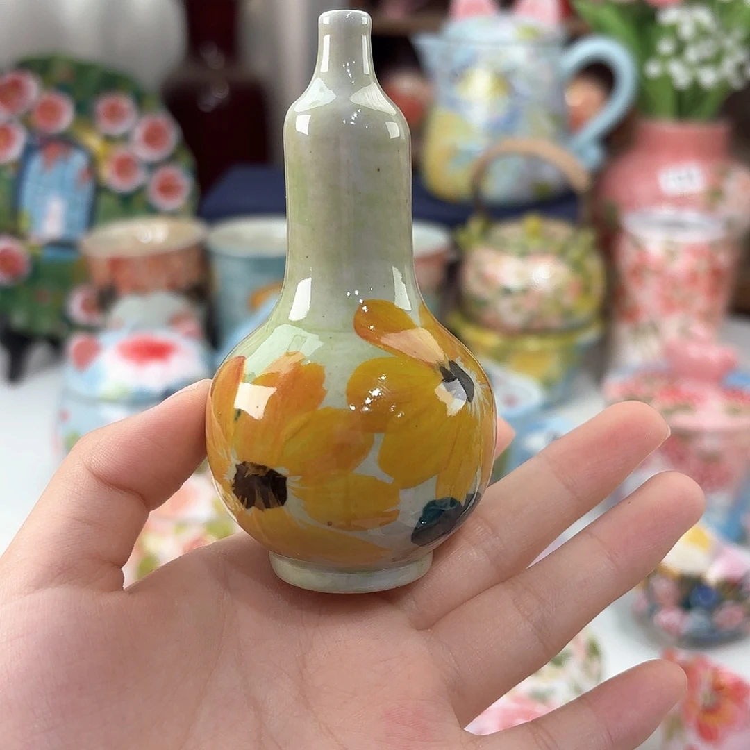 景德镇手绘高温釉下彩陶瓷茶具