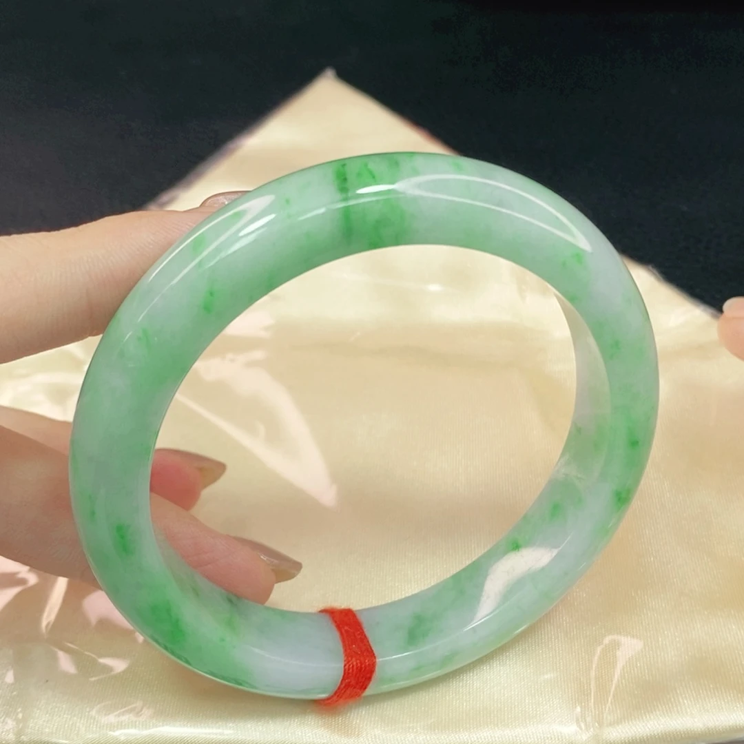 未镶嵌手镯翡翠57.6正圈