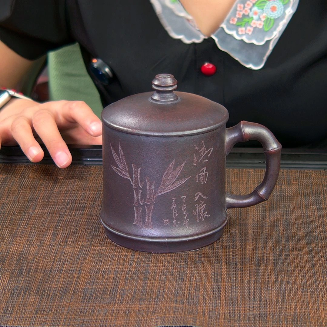 紫砂茶杯高货放漏