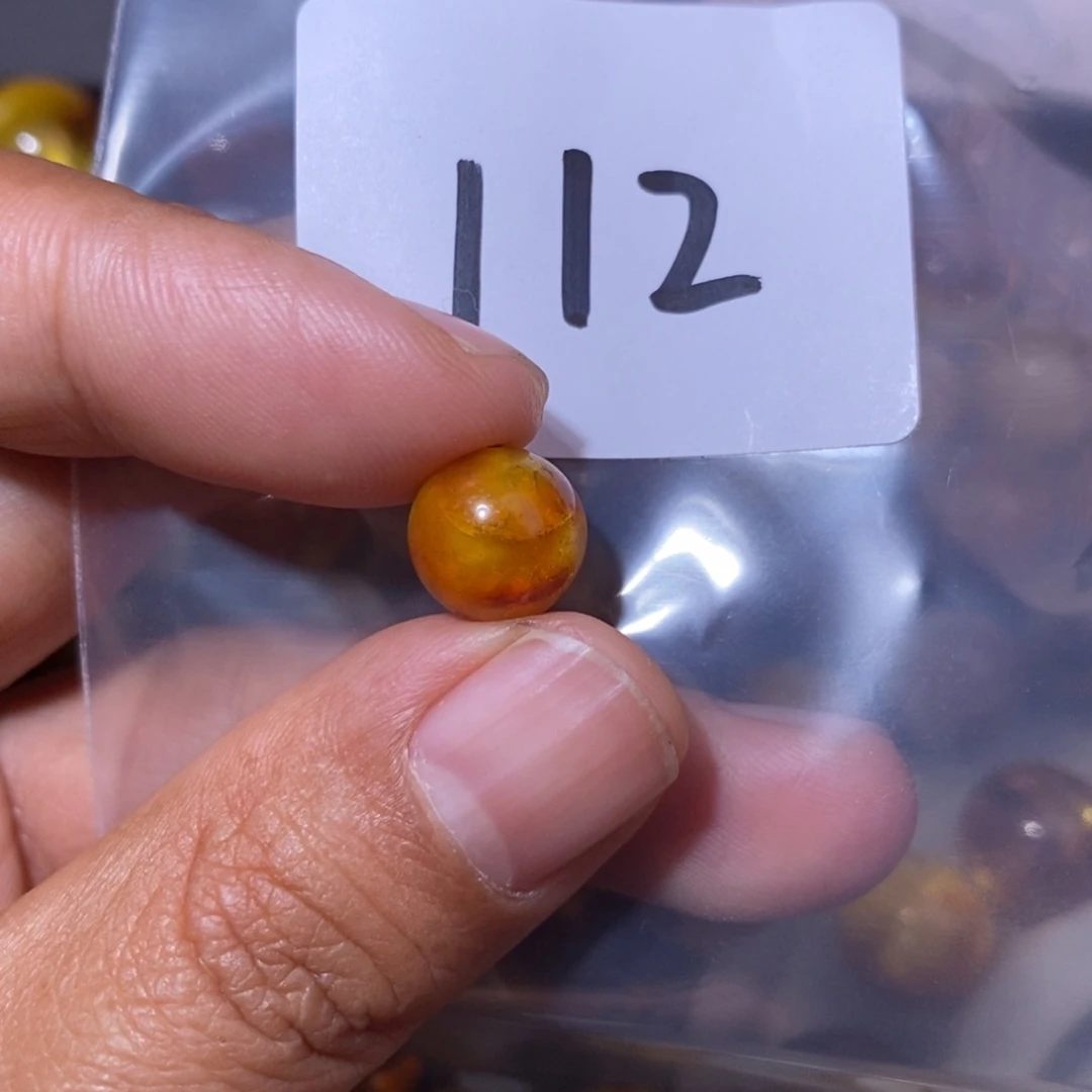 琥珀未镶嵌手链裸石