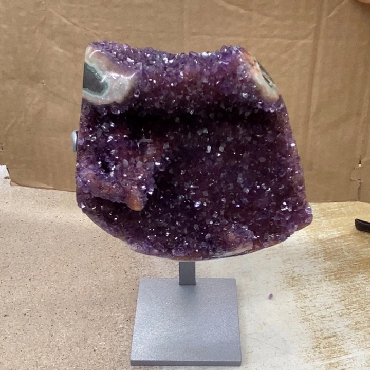 紫晶大型摆件（非配饰）未镶嵌
