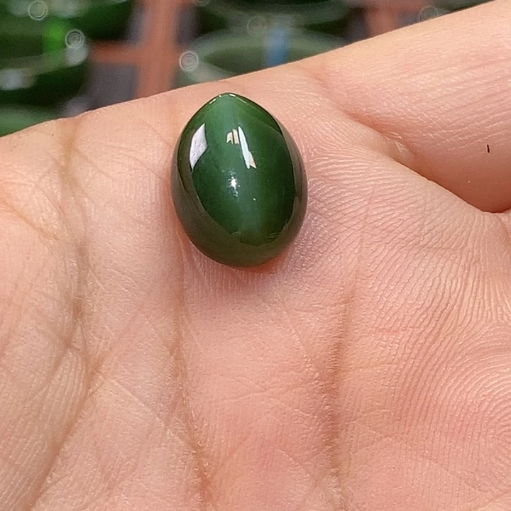 和田玉（碧玉）戒指未镶嵌界面
