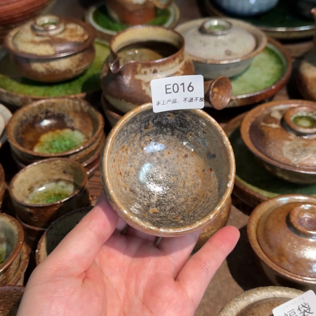 E016破碎感泥料非柴烧跑单禁拍