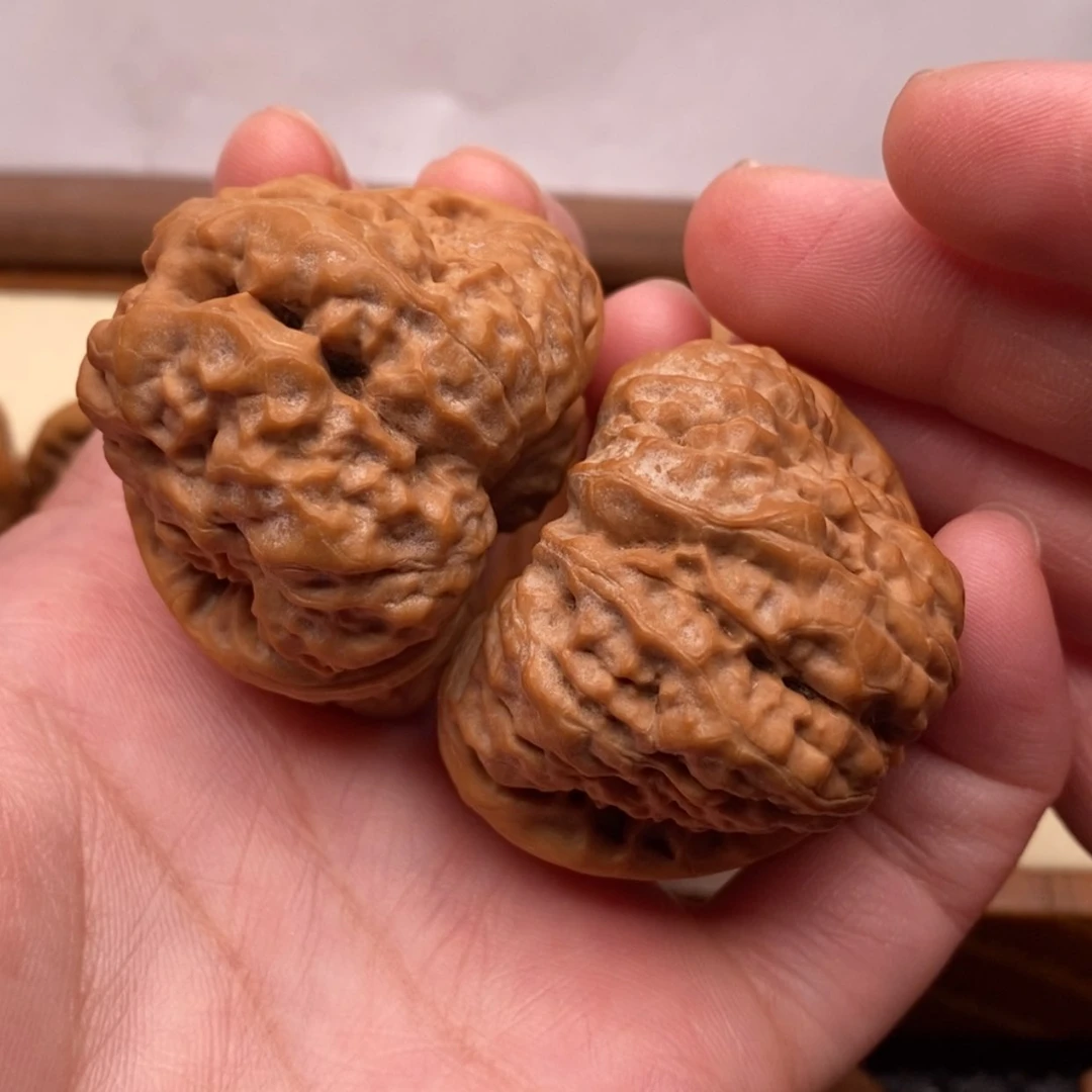 【闪购商品】把件文玩核桃毕业蛙边42左右
