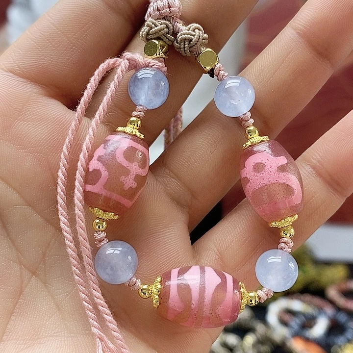 玛瑙/玉髓合金颈饰