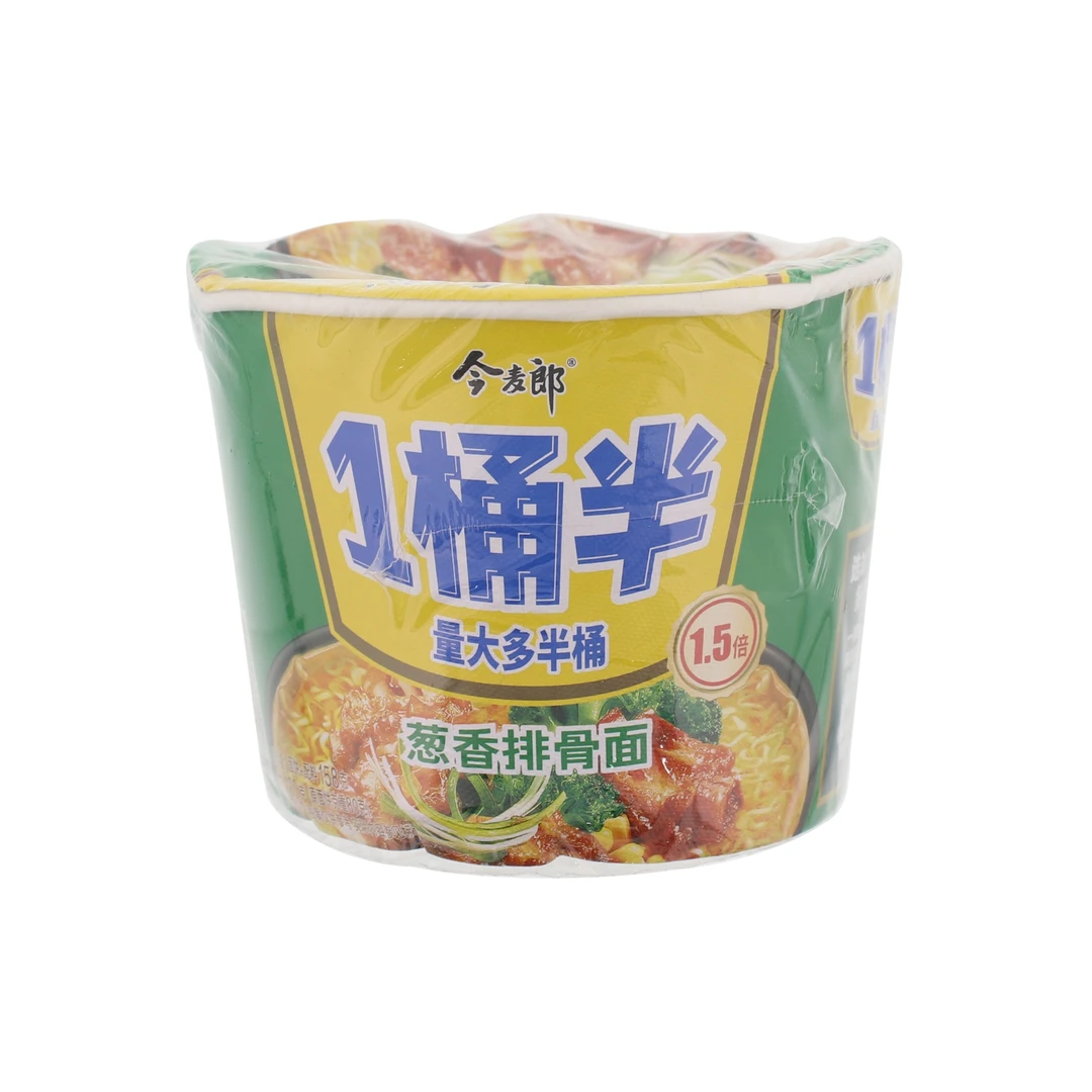 今麦郎1桶半葱香排骨味 158g