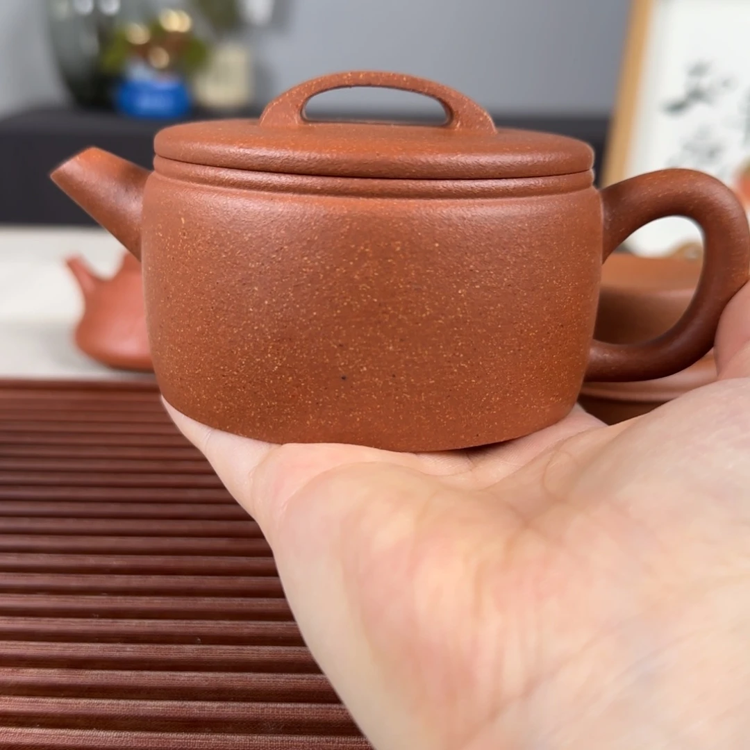 茶壶紫砂微瑕汉瓦