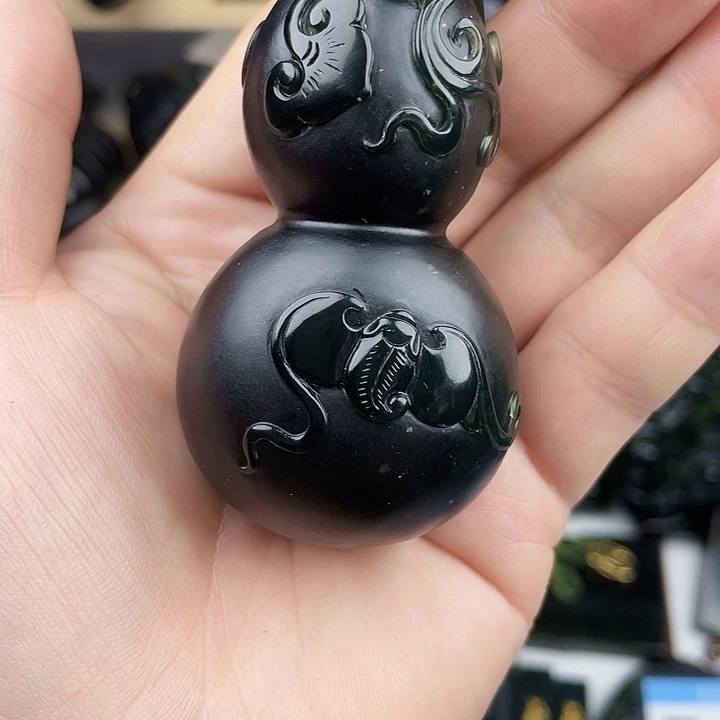 清***花蛇纹石玉未镶嵌手串