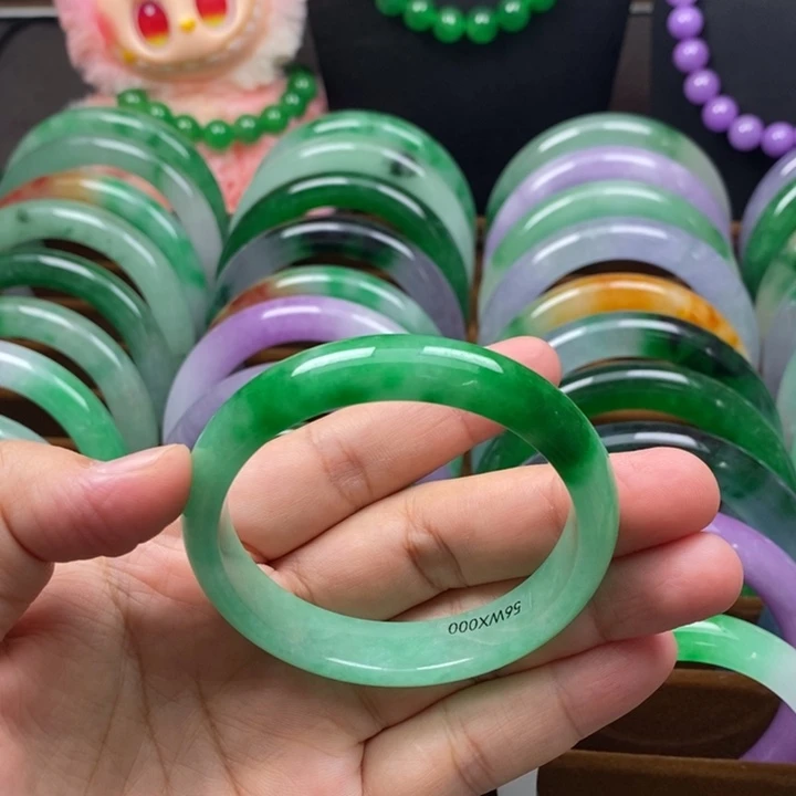 猫***仿水晶非金属高端手镯